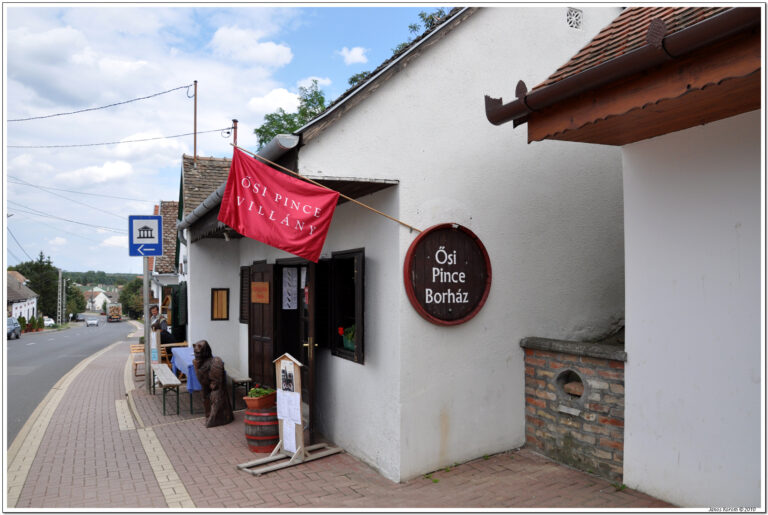 The Ősi Pince wine house in Villány