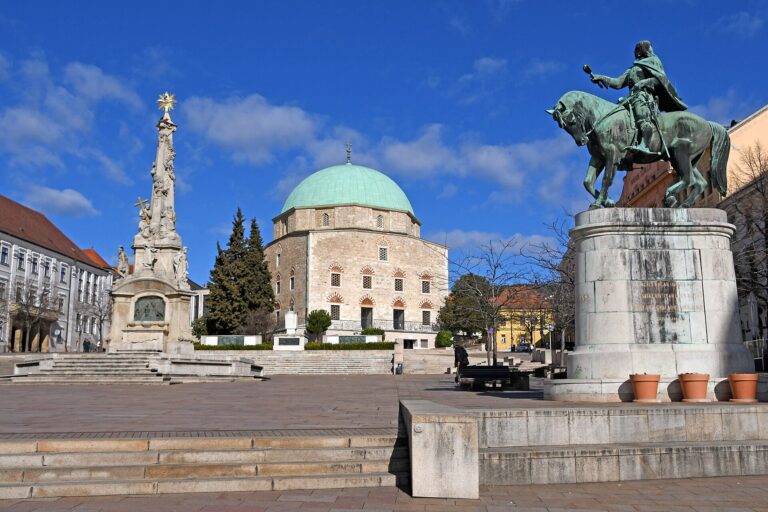 Széchenyi tér, the main square of Pécs