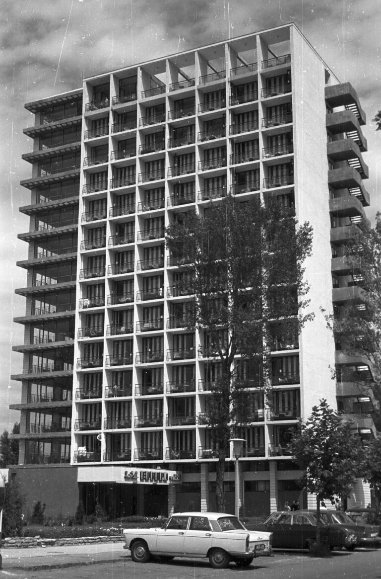 Hotel Európa in Siófok in 1967