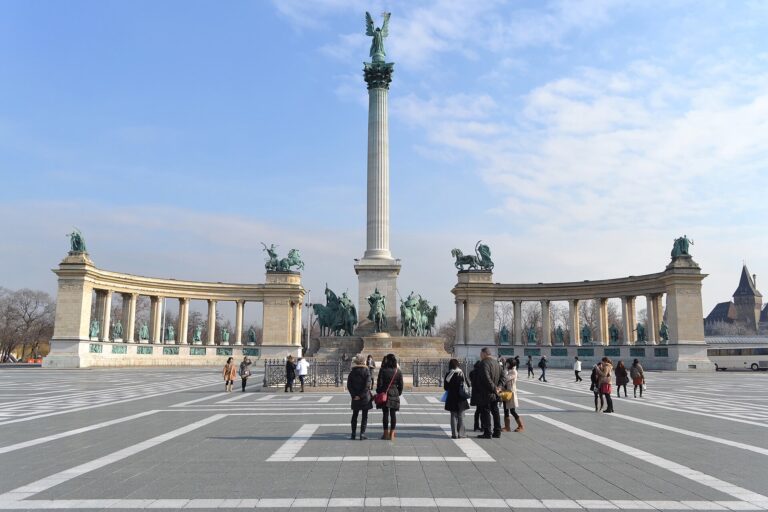 Heroes’ Square and the Millennium Monument, Budapest