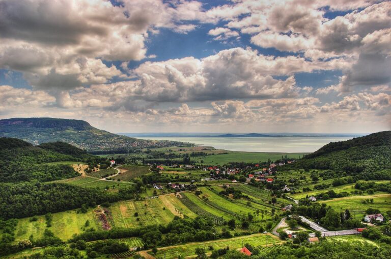 Lake Balaton landscape