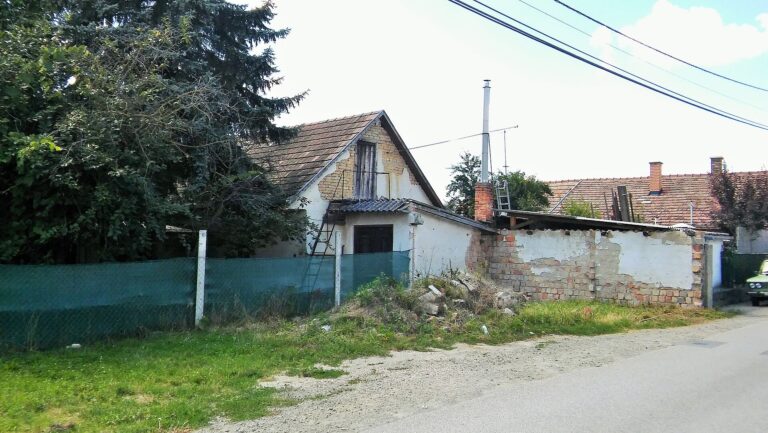 Street view in Veresegyhaz, Hungary