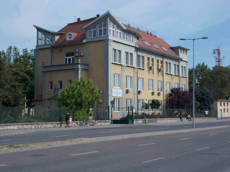 The building of the National Directorate-General for Aliens Policing in Budapest