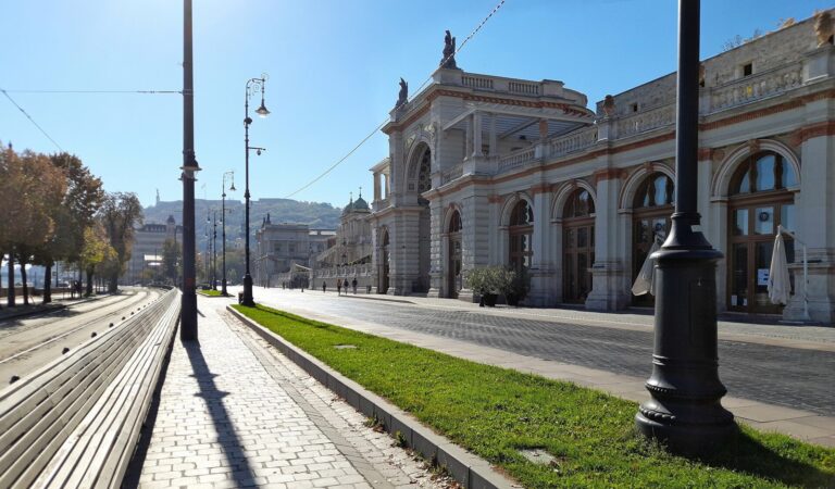 The restored Varkert Bazar in Budapest